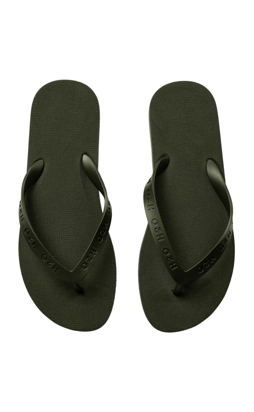 H2O Badesandal - Flip Flop - Army
