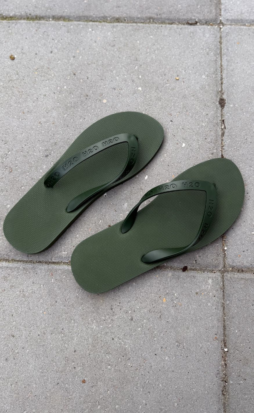 H2O Badesandal - Flip Flop - Army - Image 2