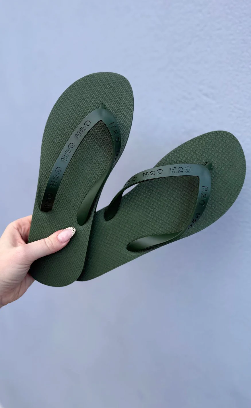 H2O Badesandal - Flip Flop - Army - Image 3