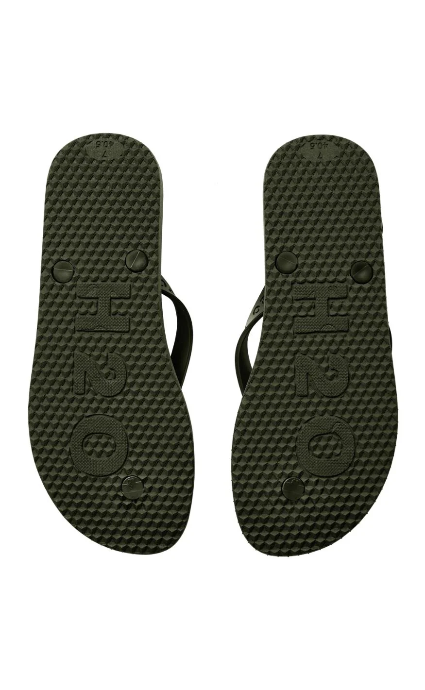 H2O Badesandal - Flip Flop - Army - Image 4