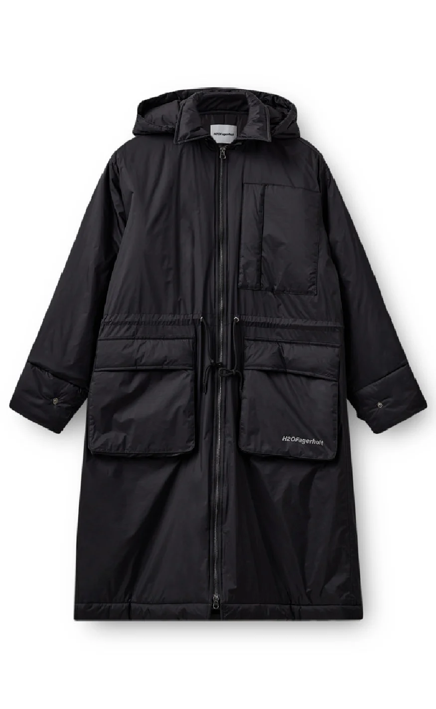 H2O Fagerholt Regnjakke - Warm Rain - Black - Image 3
