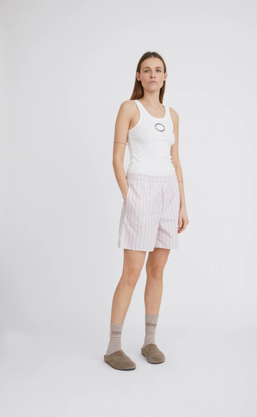 H2O Fagerholt Shorts - Holiday - Dusty Rose Stripe - Image 2
