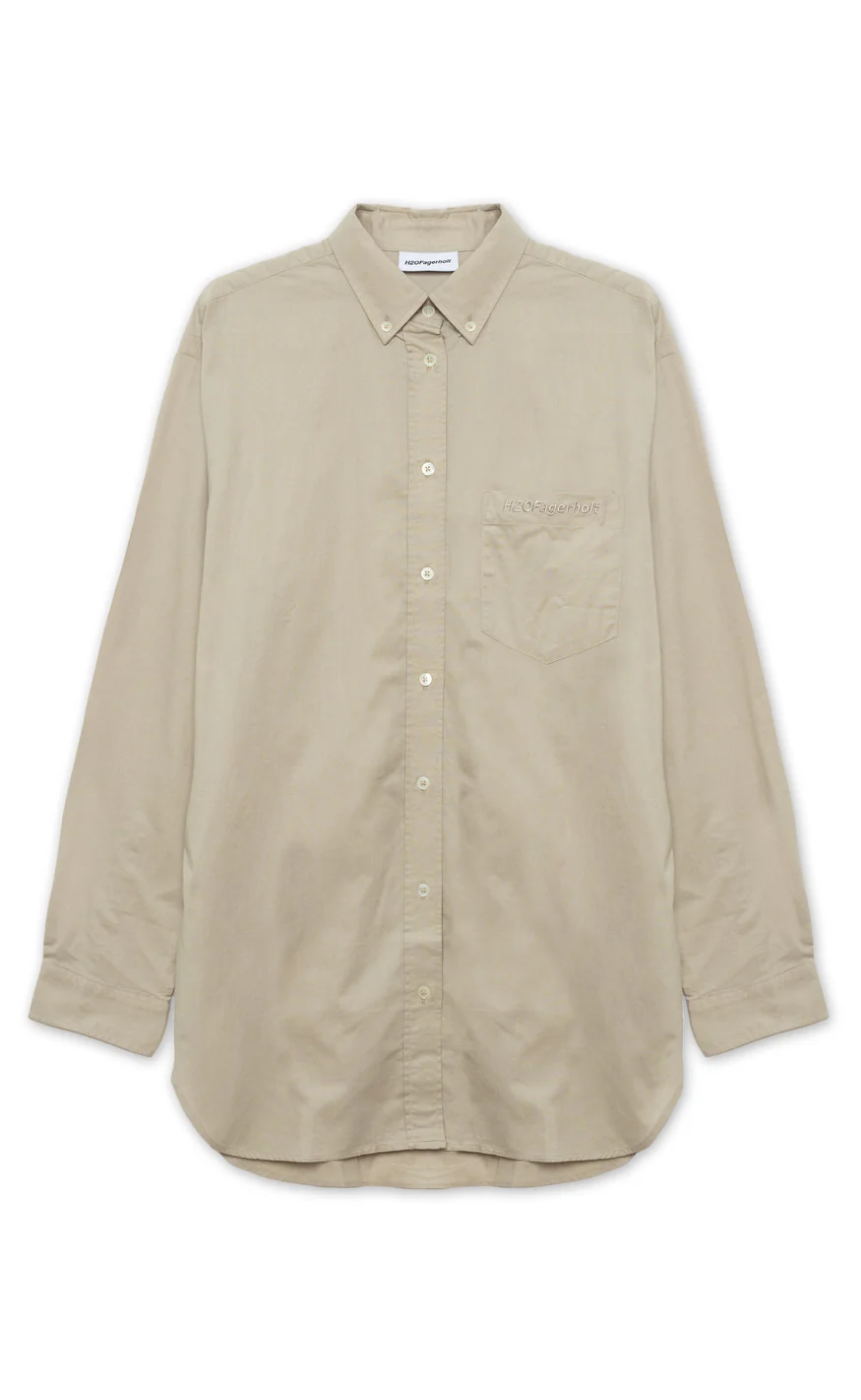 H2O Fagerholt Skjorte - Holiday - Grey Putty