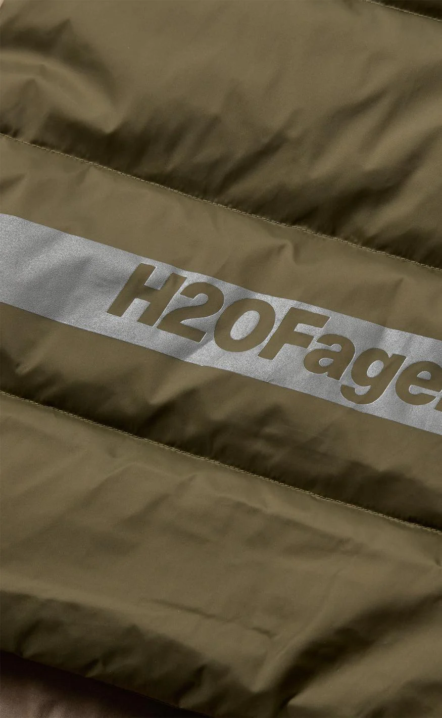 H2O Fagerholt Jakke - Sherlock - Sand/Dark Green Moss - Image 8