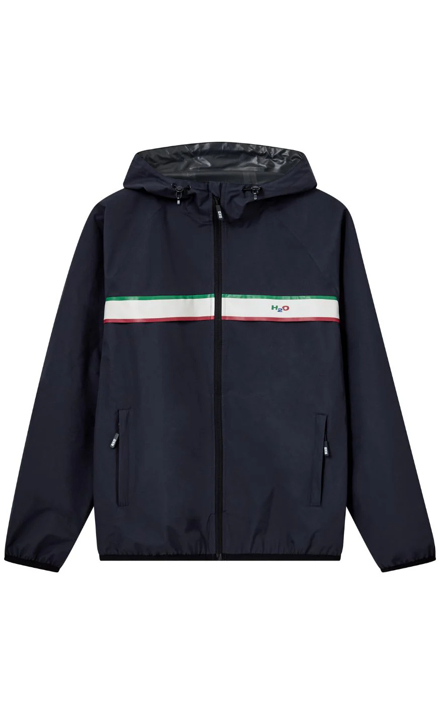 H2O Regnjakke - Classic LW Rain - Navy