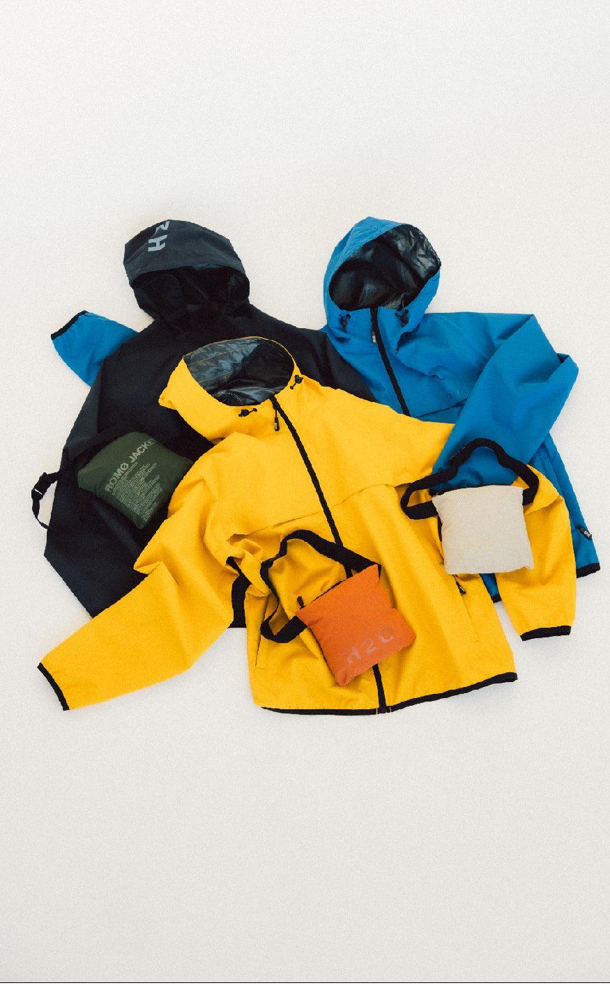 H2O Regnjakke - Rømø Unisex - Blue - Image 5