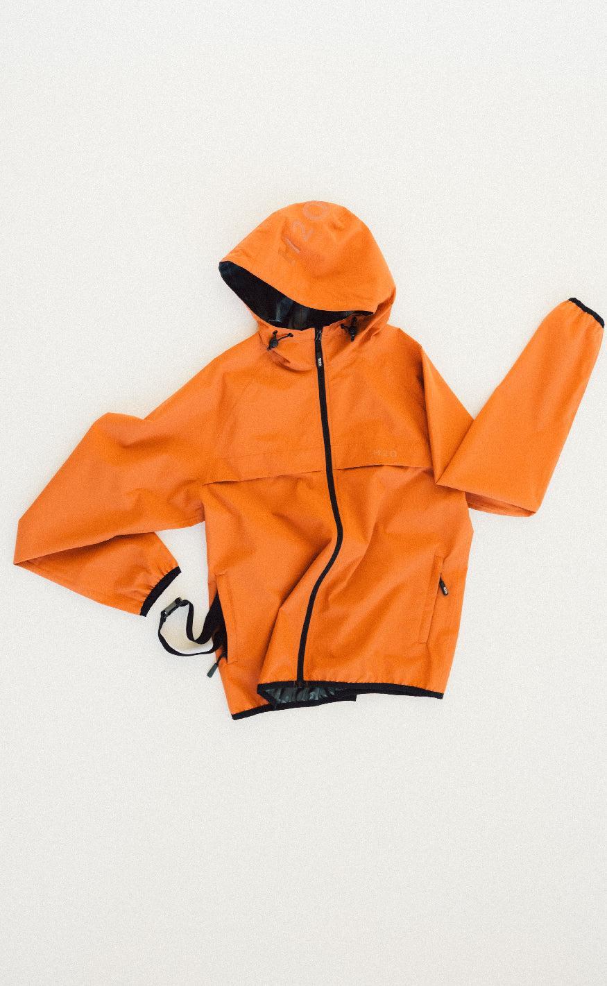 H2O Regnjakke - Rømø Unisex - Autumn Leaf - Image 4