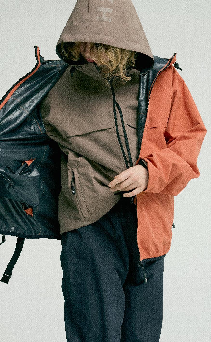 H2O Regnjakke - Rømø Unisex - Autumn Leaf - Image 7