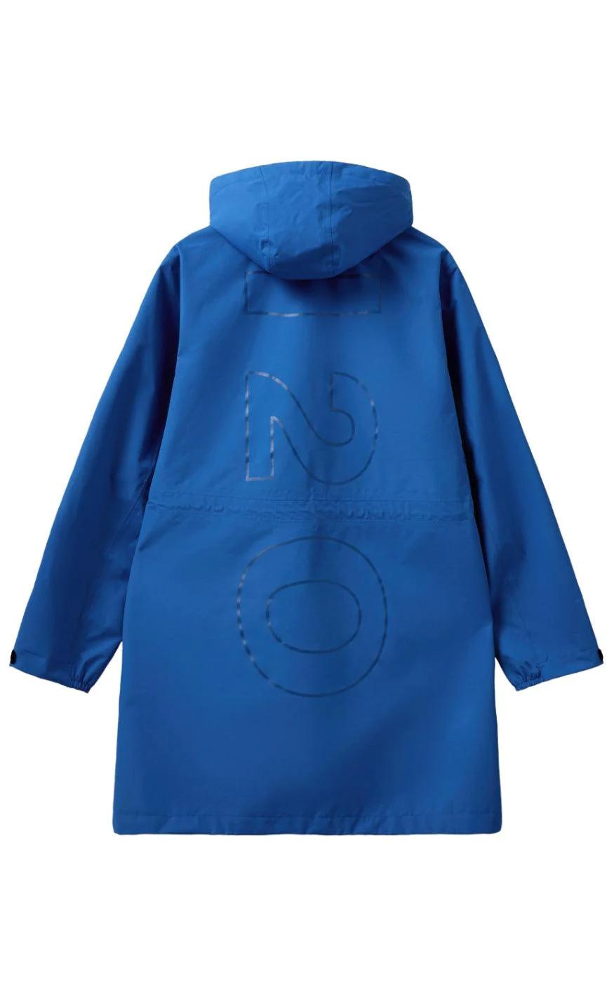 H2O Regnjakke - Rømø Long Unisex - Blue - Image 3