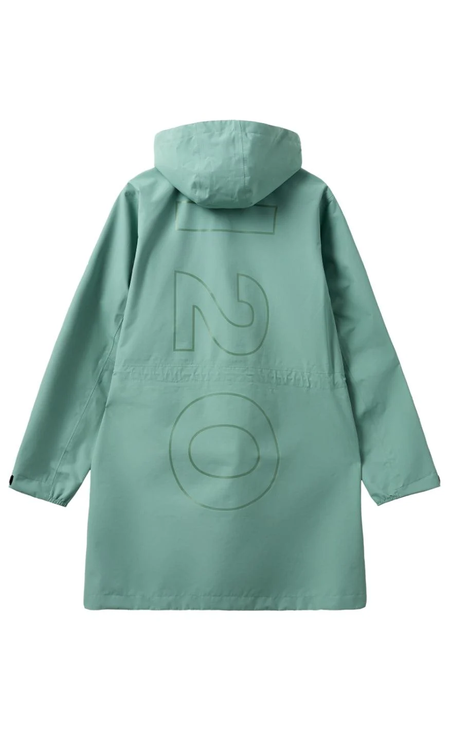 H2O Regnjakke - Rømø Long Unisex - Sea Grass - Image 3