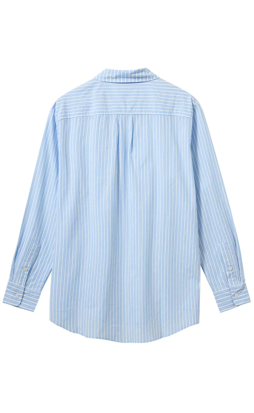 H2O Skjorte - Rønne Essential - Light Blue/White - Image 2