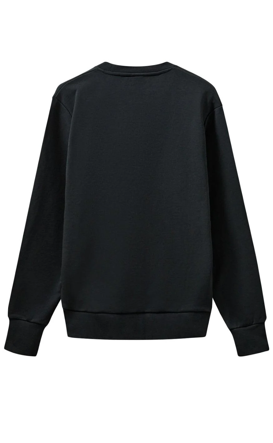 H2O Sweater - Logo Sweat O'Neck - Navy/White - Image 2