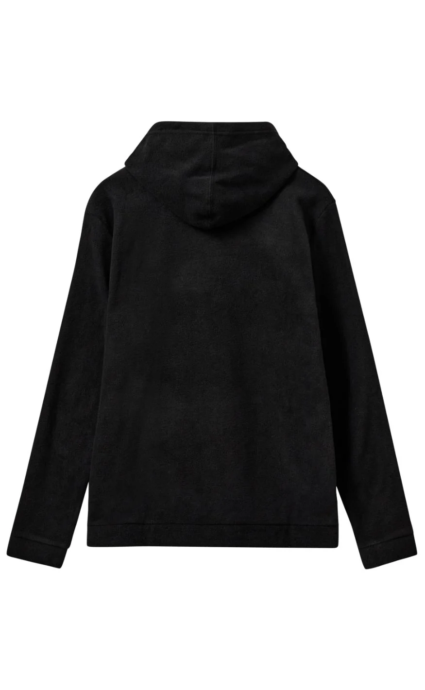 H2O Trøje - Blåvand Fleece Hoodie - Black - Image 2