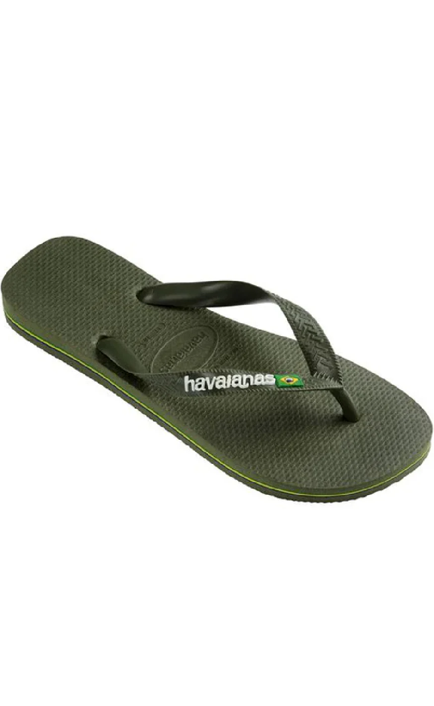 Havaianas Klipklapper / Sandal - Brasil Logo - Green - Image 5