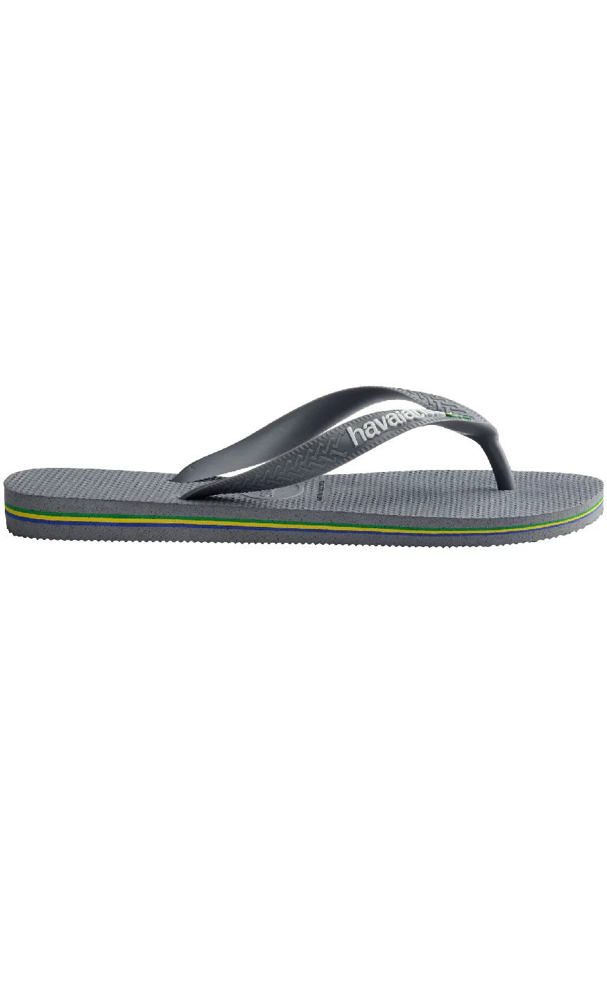 Havaianas Klipklapper / Sandal - Brasil Logo - Steel Grey - Image 4