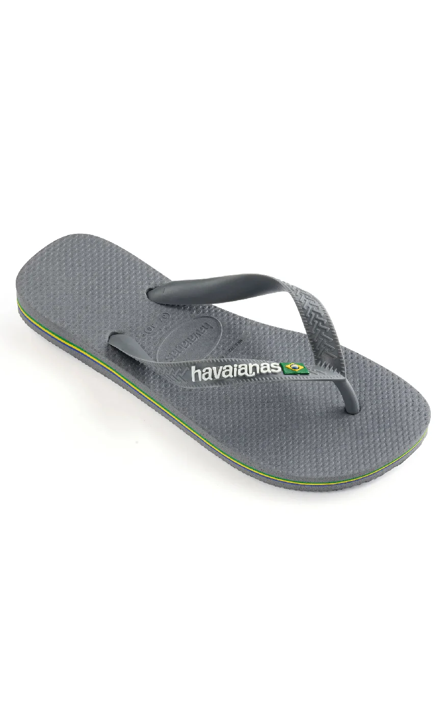 Havaianas Klipklapper / Sandal - Brasil Logo - Steel Grey - Image 5