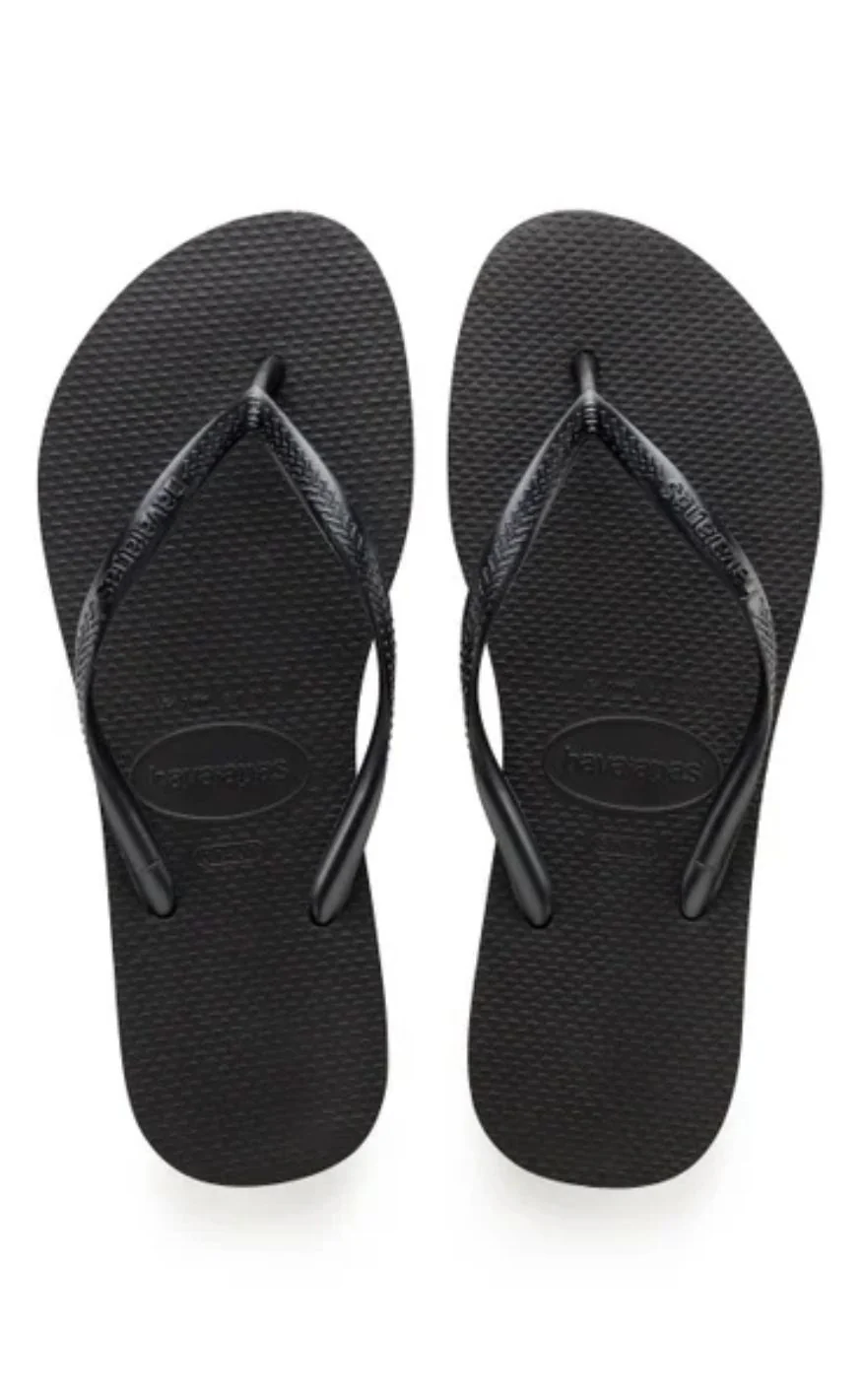 Havaianas Klipklapper / Sandal - Slim - Black