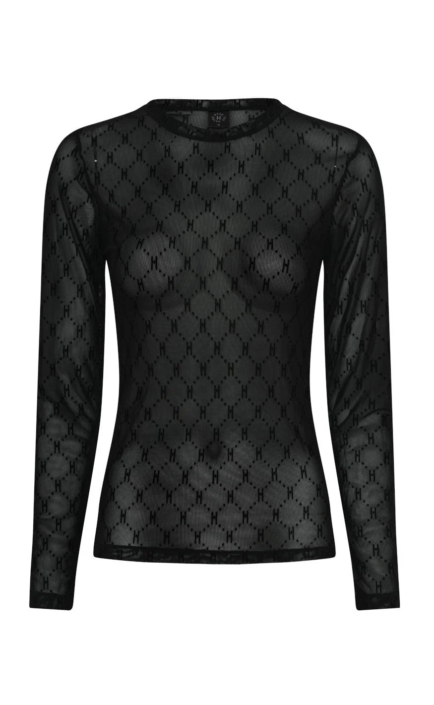 Hype The Detail Bluse - Mesh - Black - Image 2