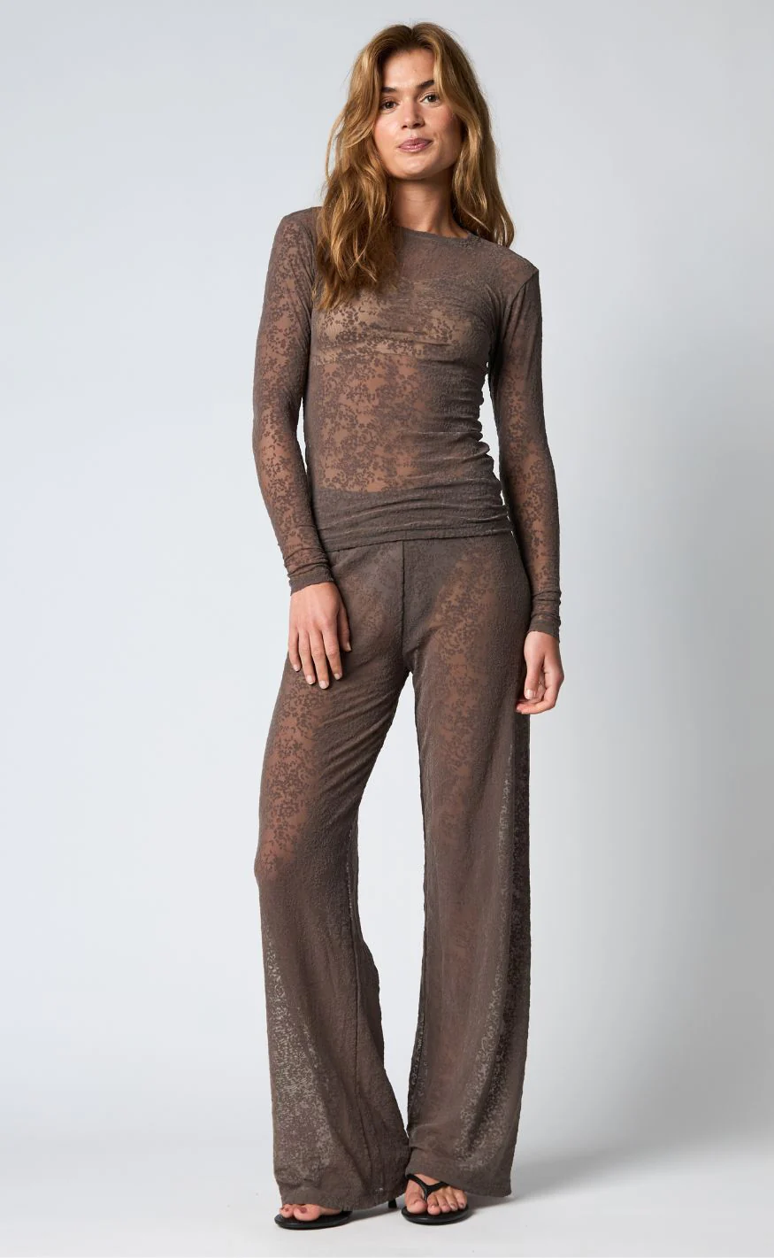Hype The Detail Bluse - 852-14 - Brown - Image 5