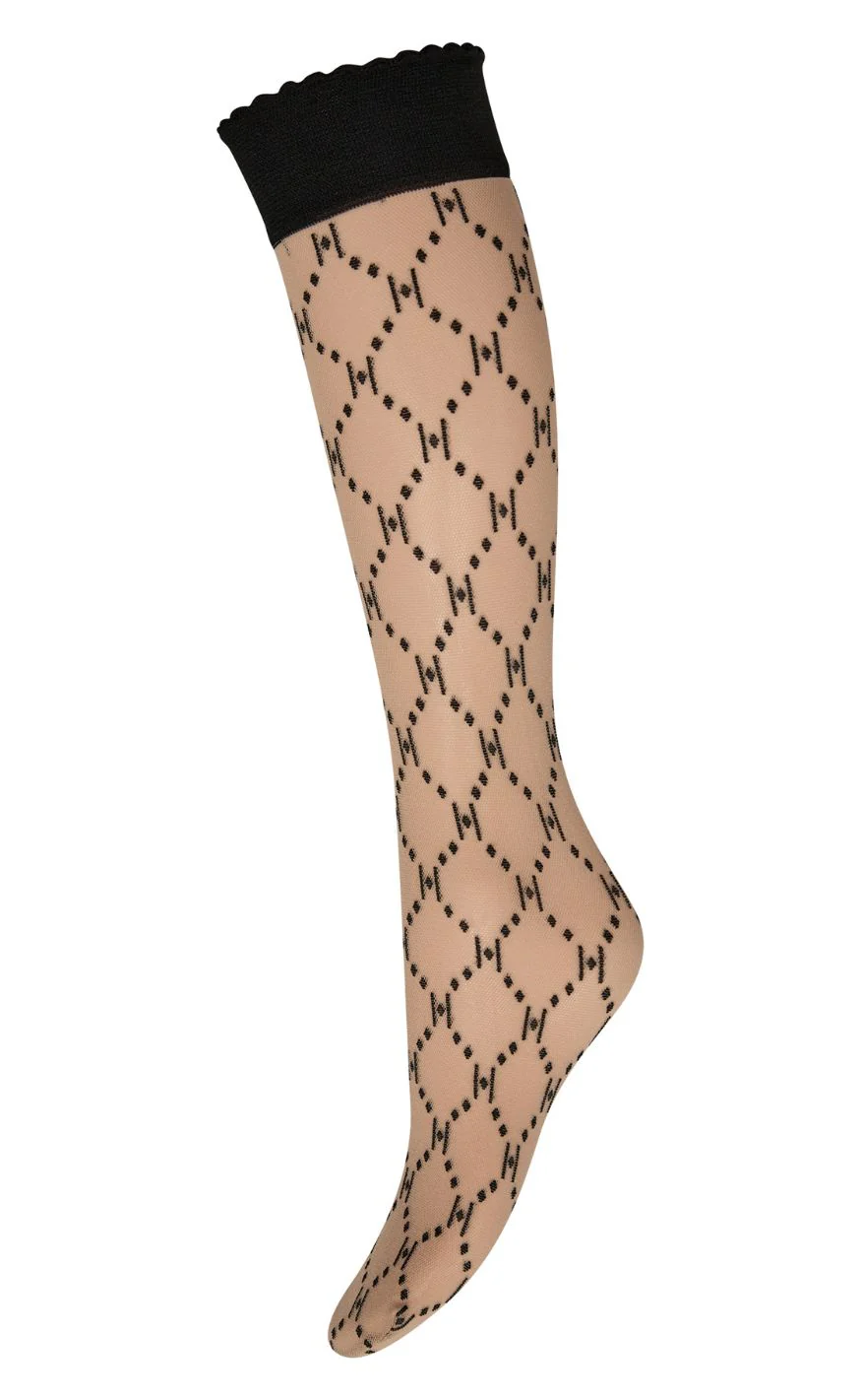 Hype The Detail Strømper - Knee High Logo - Golden 4211