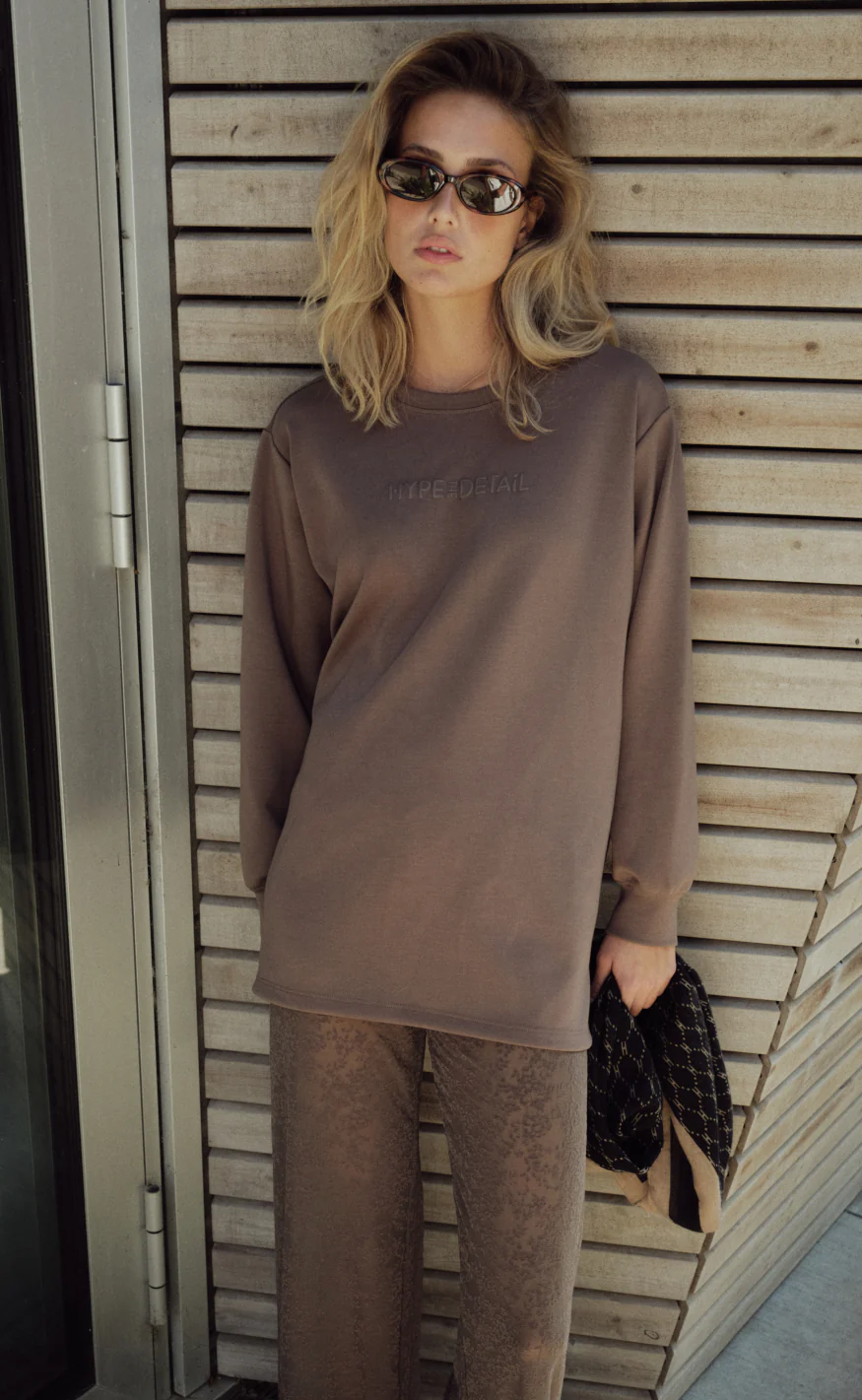 Hype The Detail Sweatshirt - 550-14 - Brown - Image 2