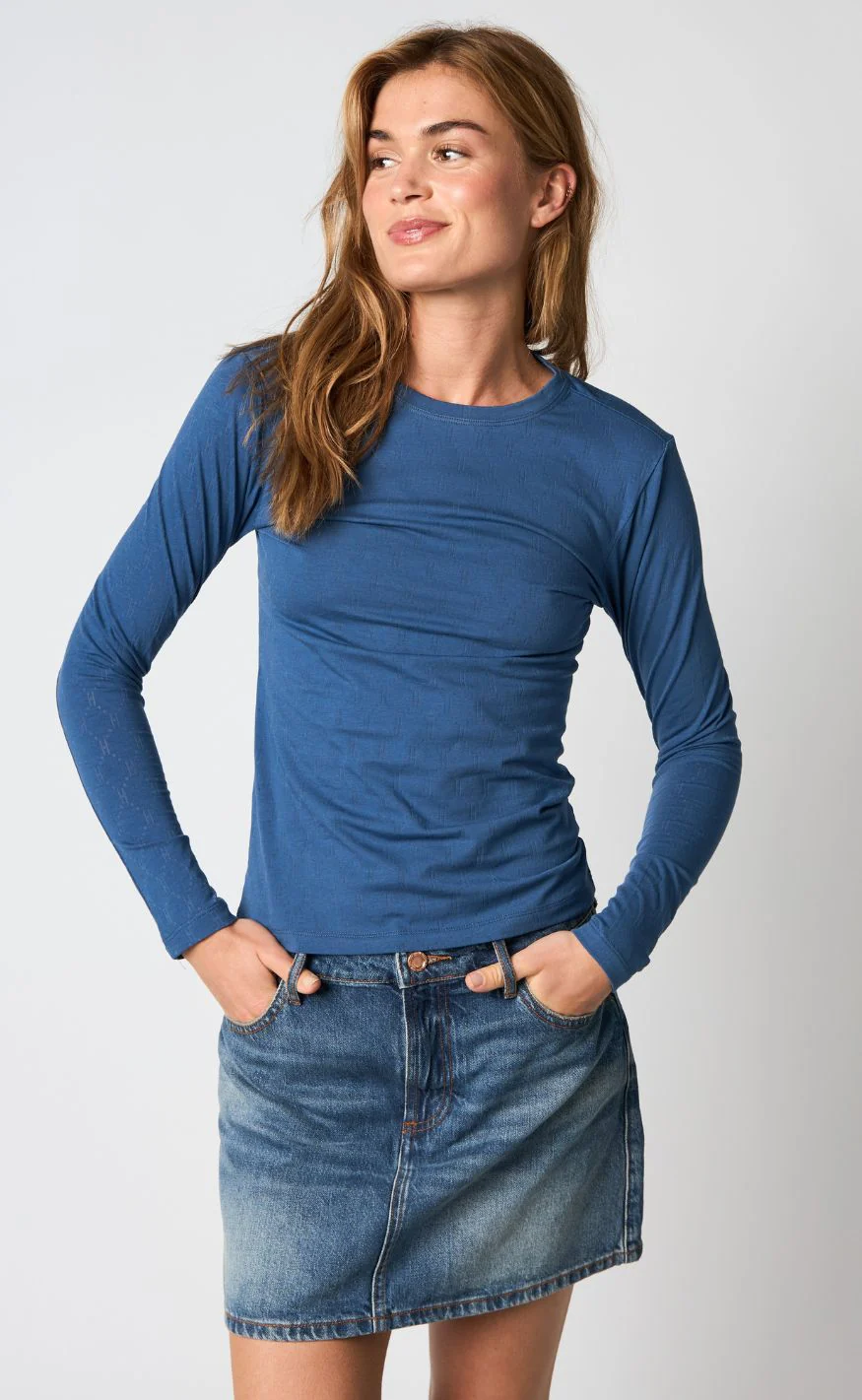 Hype The Detail Bluse - 14 - Blue - Image 2
