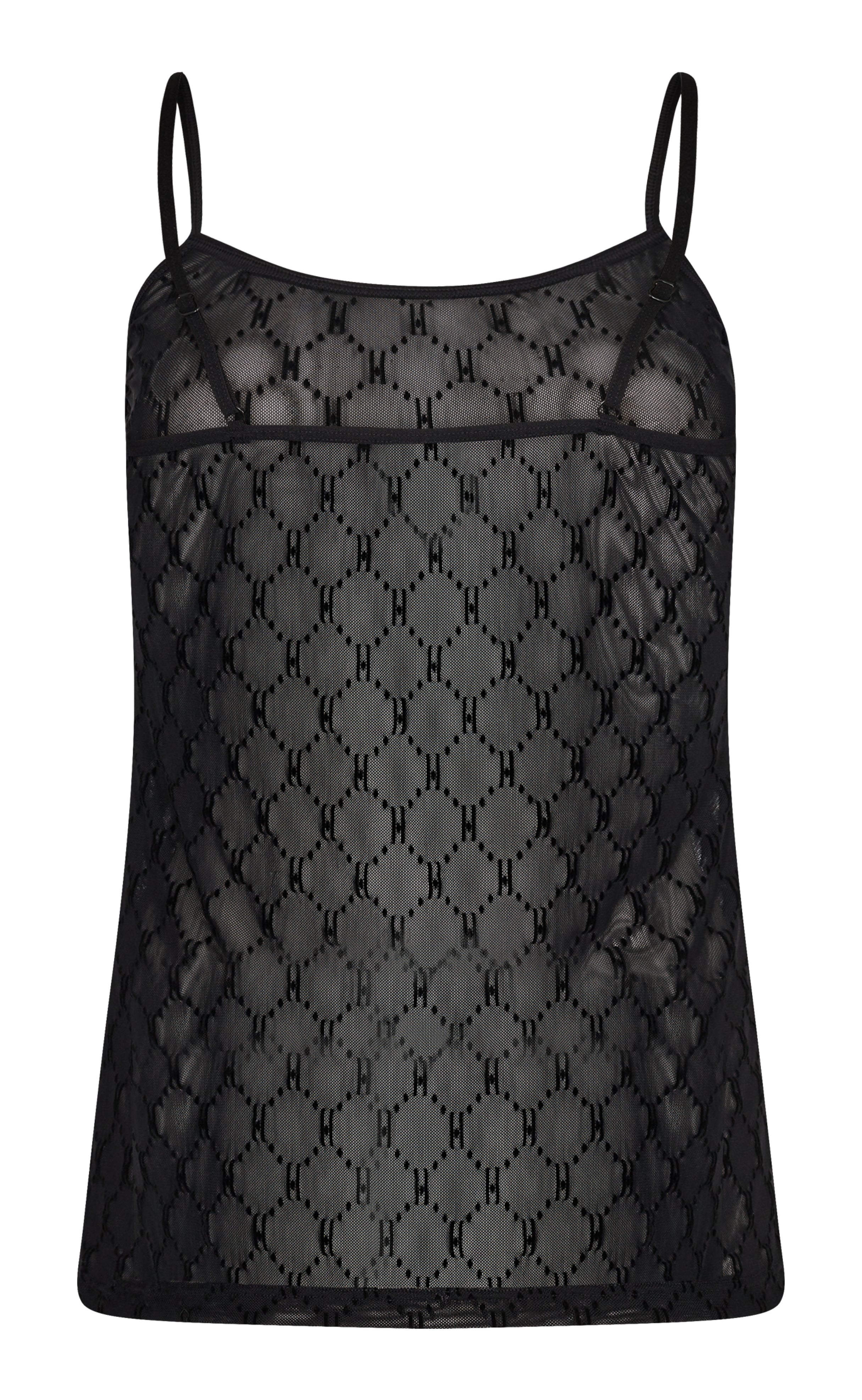 Hype The Detail Top - Mesh Singlet - Black - Image 7
