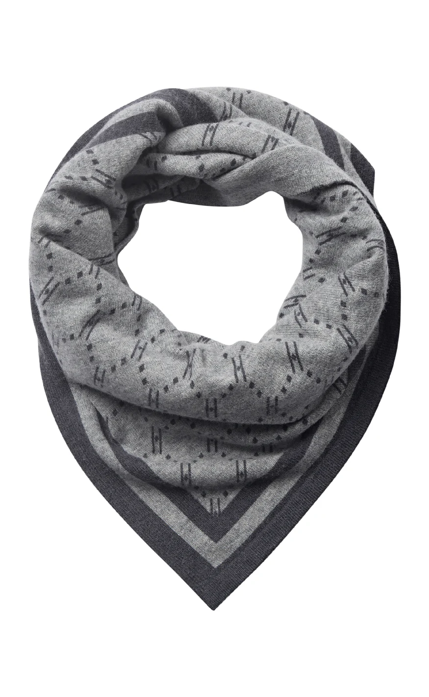 Hype The Detail Tørklæde - 83 - Light Grey Melange - Image 2