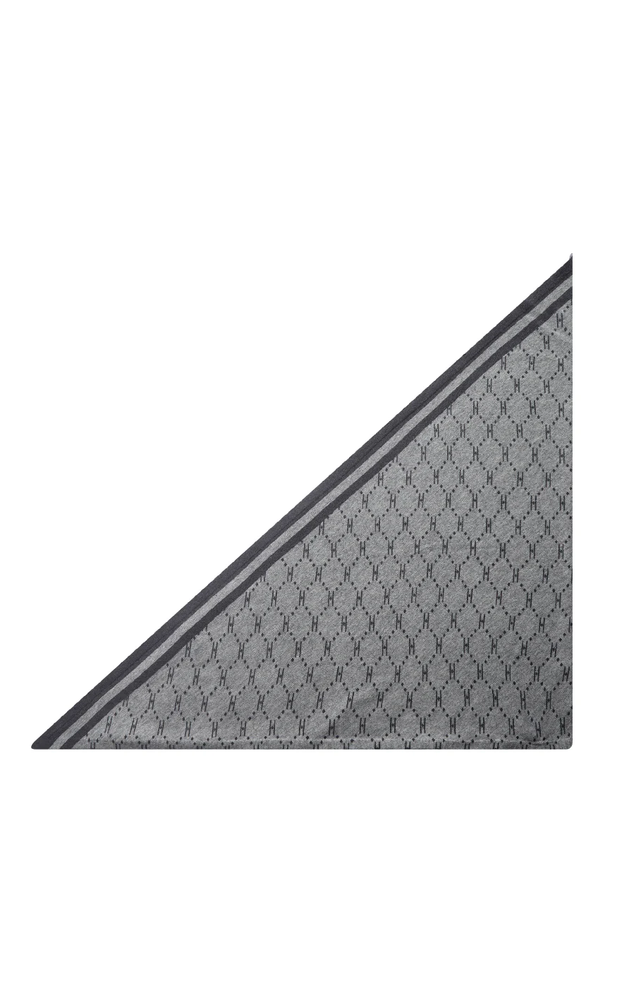 Hype The Detail Tørklæde - 83 - Light Grey Melange - Image 3