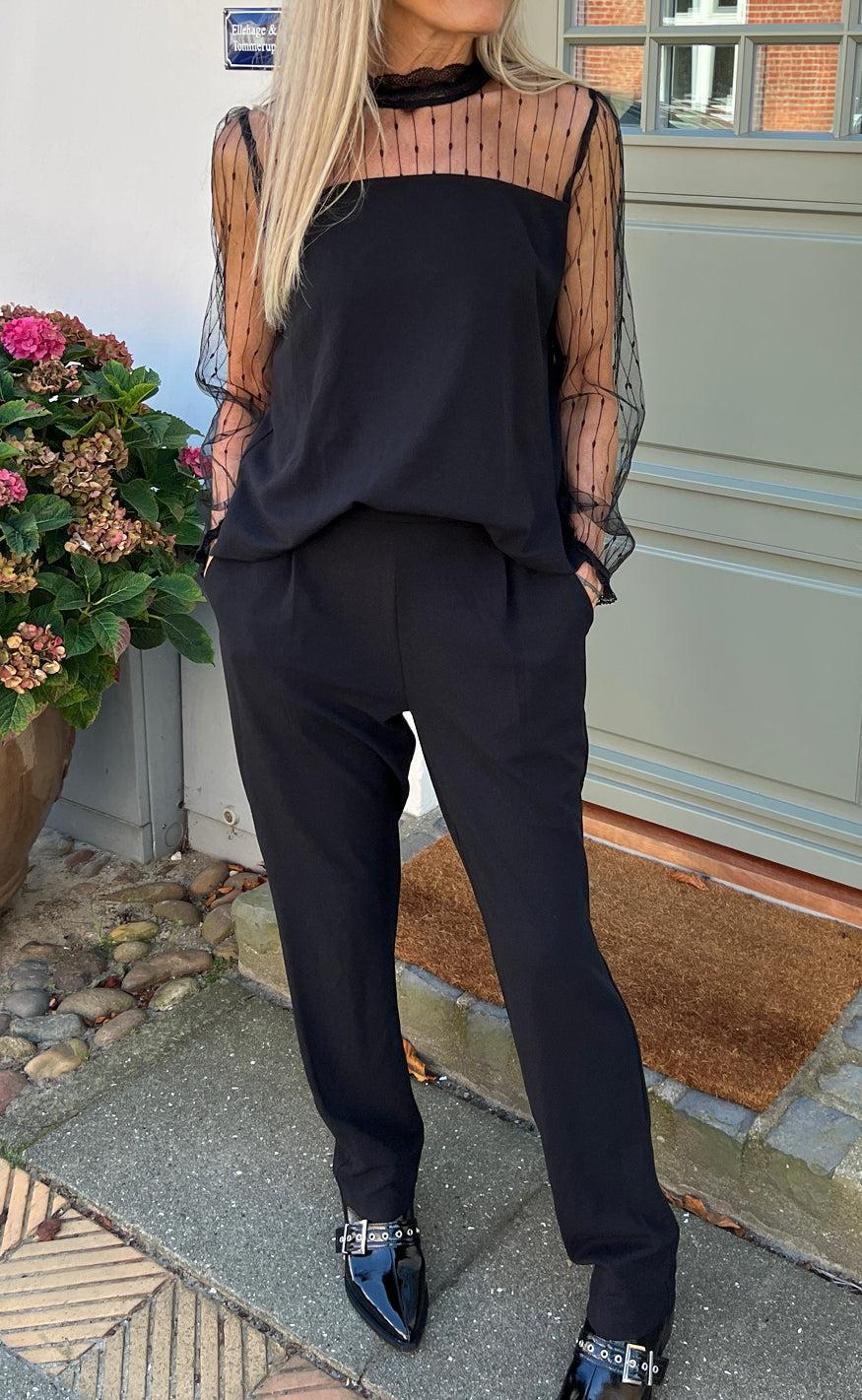 Say INA Copenhagen Jumpsuit / Buksedragt - Trisha - Black - Image 10