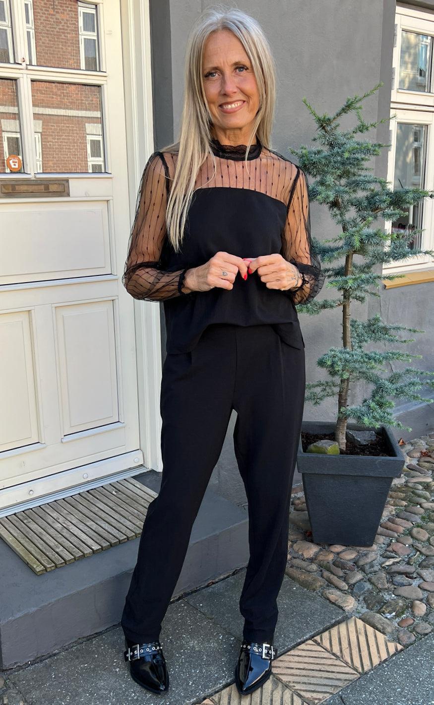 Say INA Copenhagen Jumpsuit / Buksedragt - Trisha - Black - Image 11