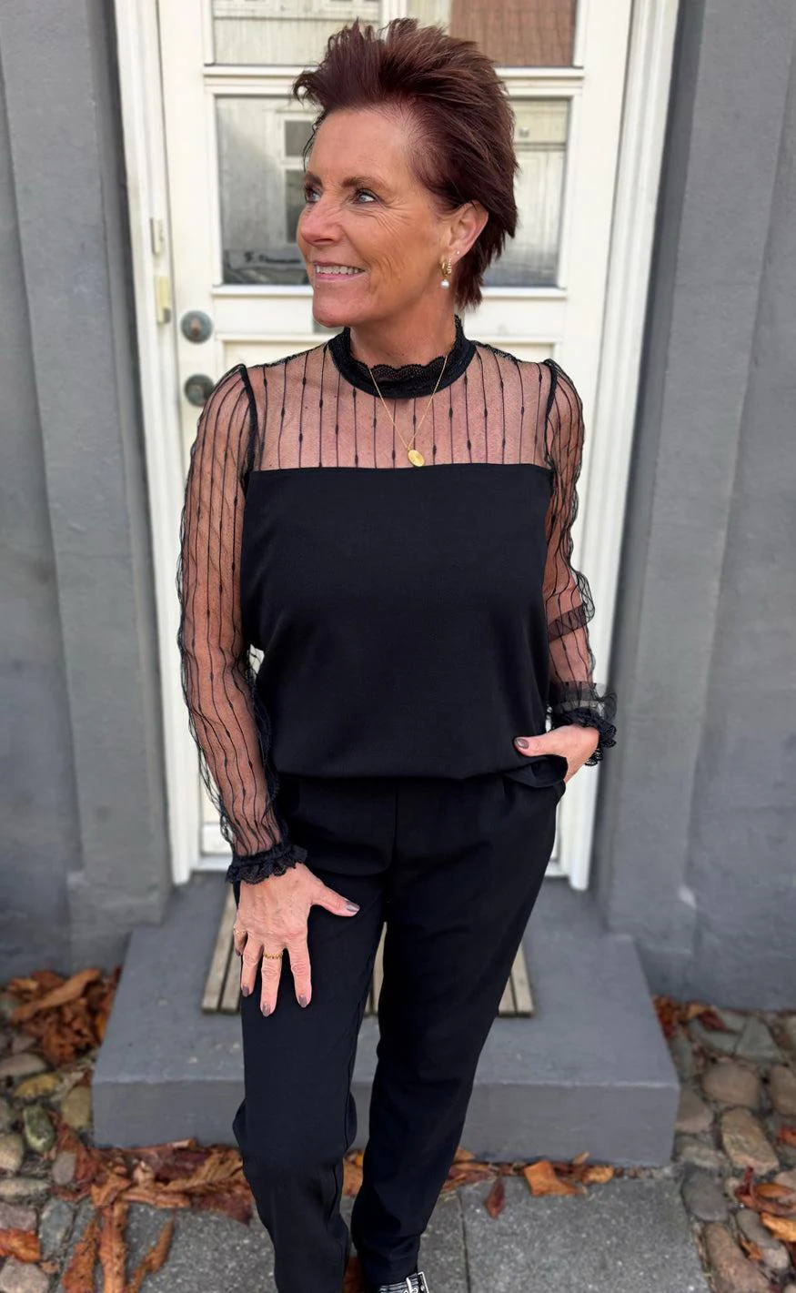 Say INA Copenhagen Jumpsuit / Buksedragt - Trisha - Black - Image 3