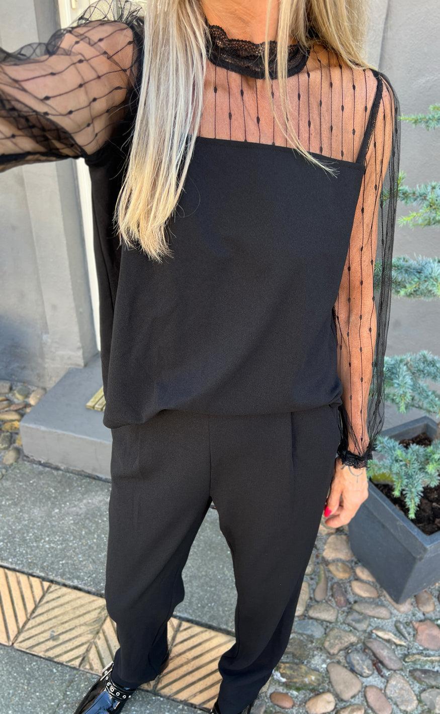 Say INA Copenhagen Jumpsuit / Buksedragt - Trisha - Black - Image 4
