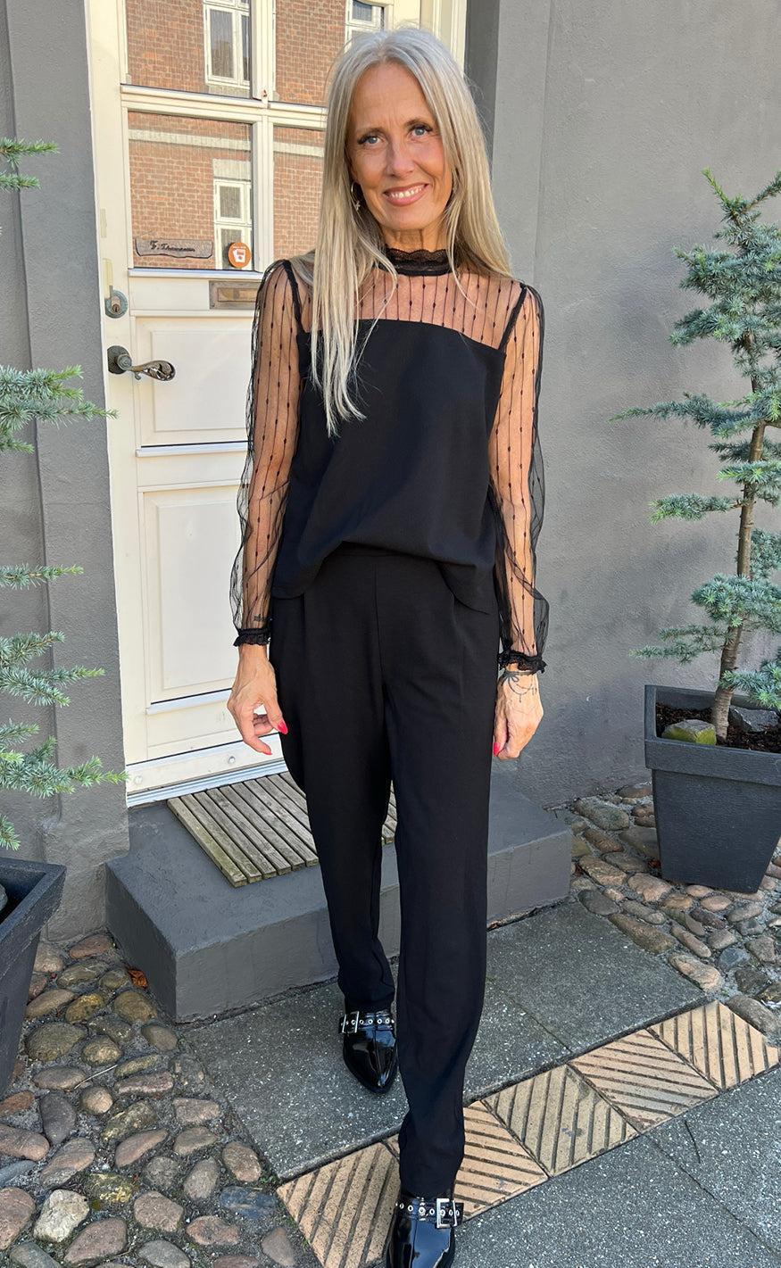 Say INA Copenhagen Jumpsuit / Buksedragt - Trisha - Black - Image 6