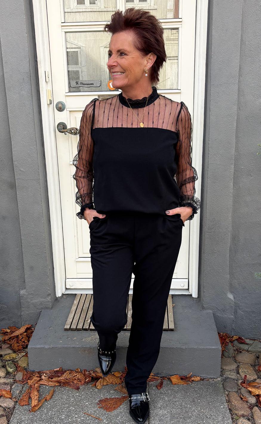 Say INA Copenhagen Jumpsuit / Buksedragt - Trisha - Black - Image 7