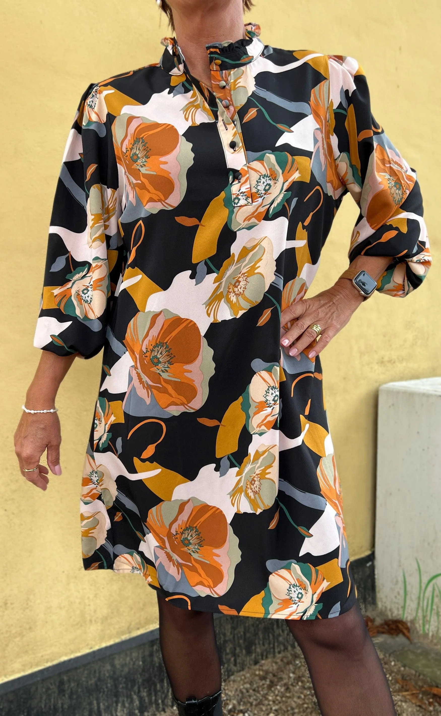 Say INA Copenhagen Kjole - Augusta - Mixed Big Flower - Image 8