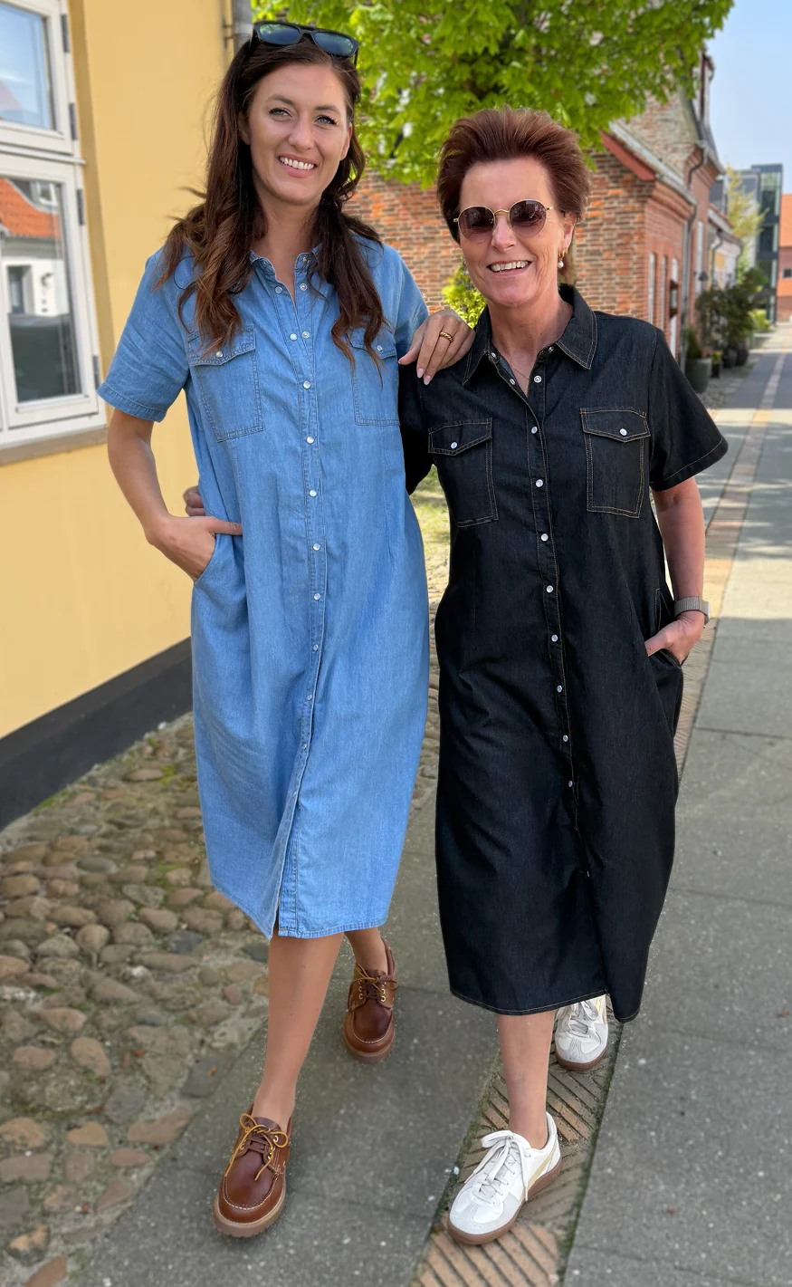 Say INA Copenhagen Kjole - Detia Summer - Light Blue Denim - Image 6