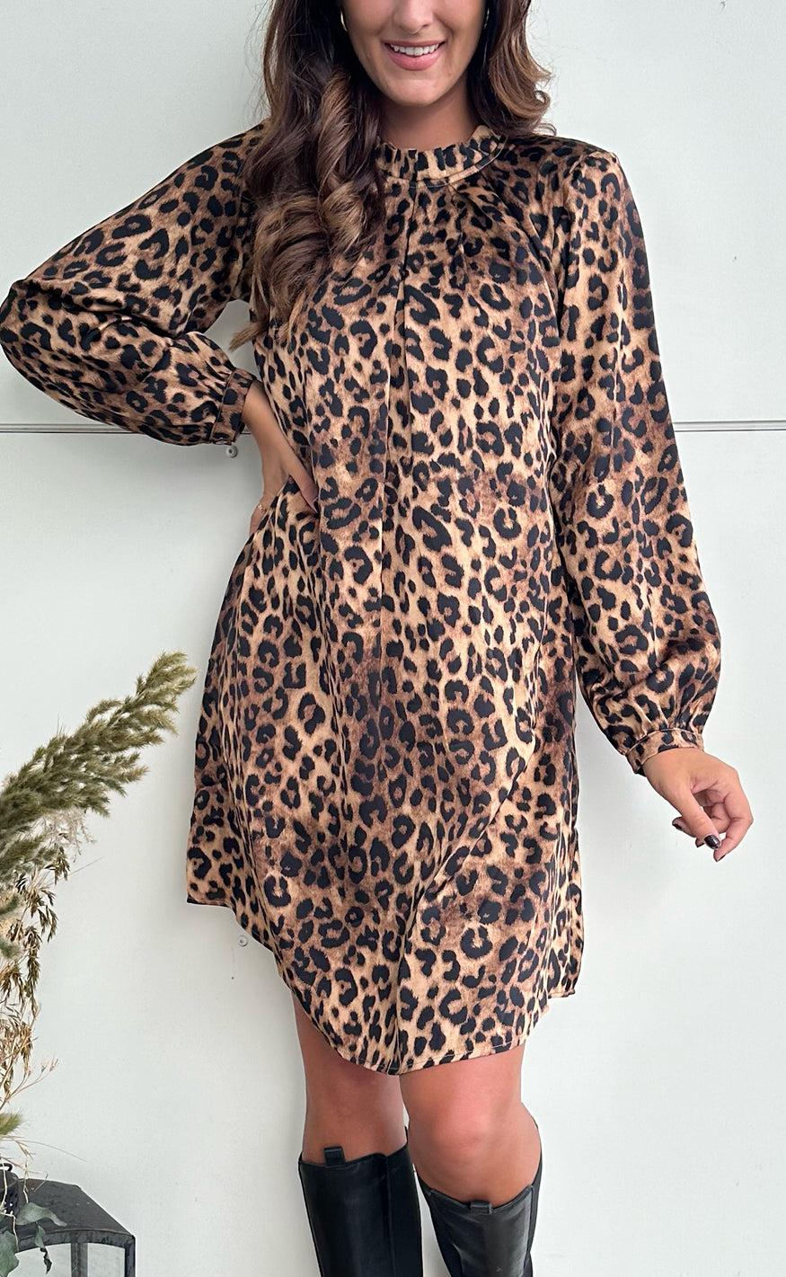 Say INA Copenhagen Kjole - Hazel - Leopard - Image 4
