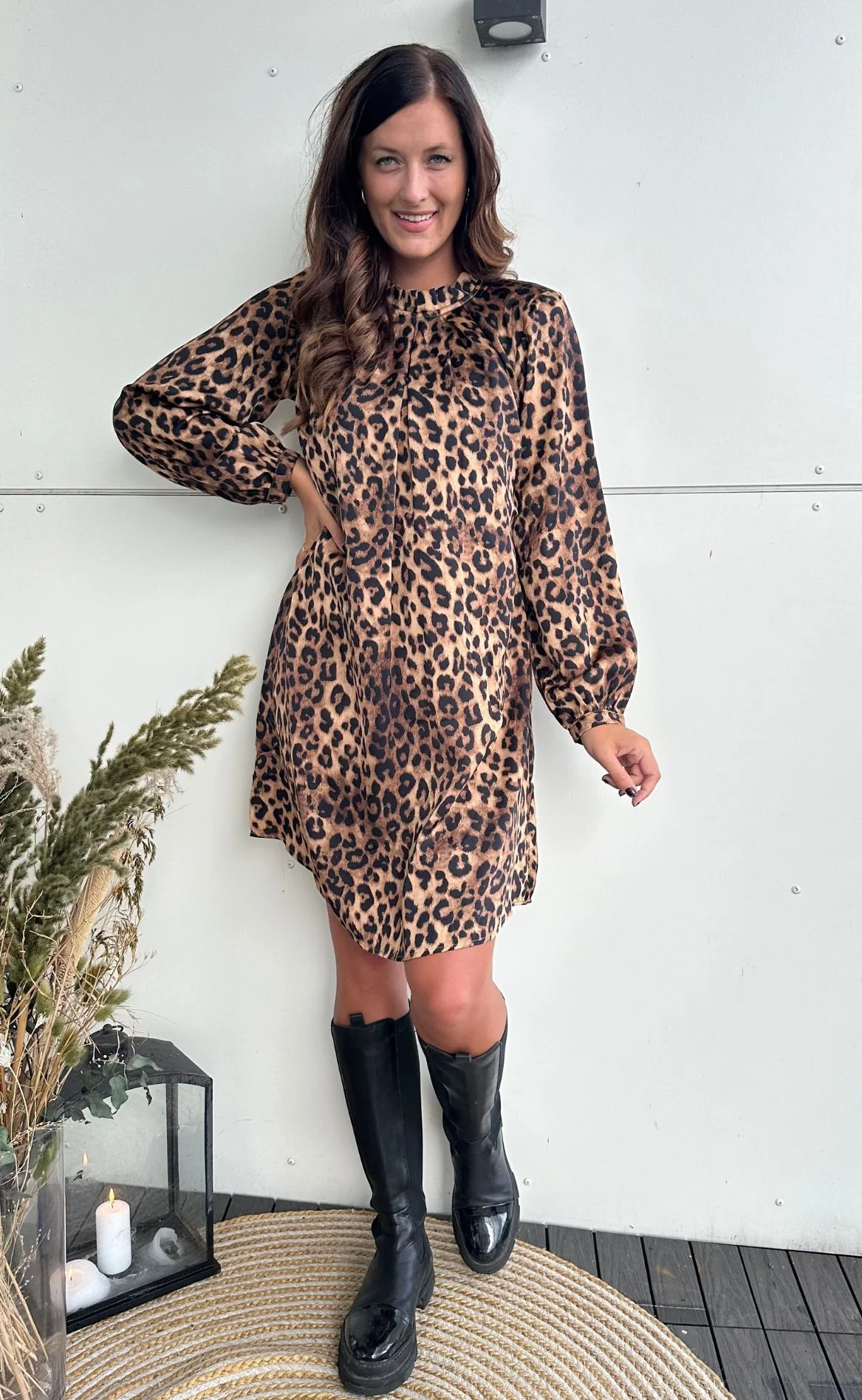 Say INA Copenhagen Kjole - Hazel - Leopard - Image 6