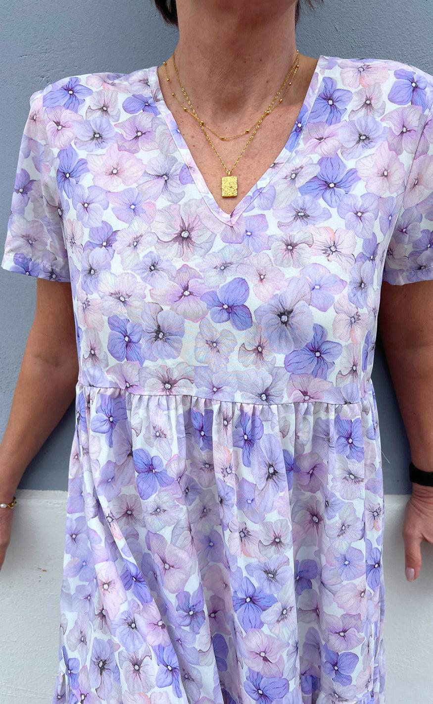 Say INA Copenhagen Kjole - Lily - Purple Dream - Image 4