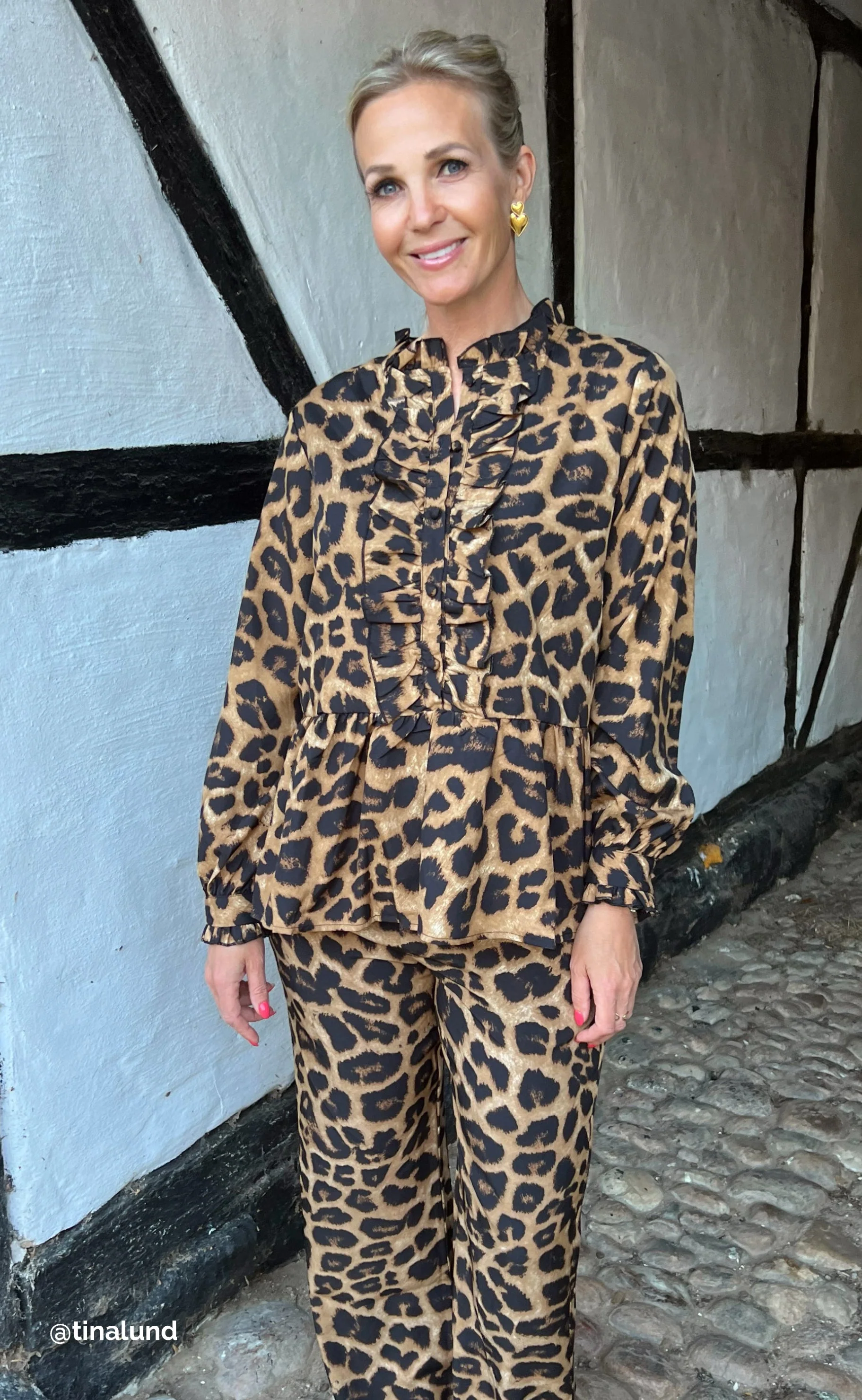 Say INA Copenhagen Skjorte - Evie - Leopard - Image 6