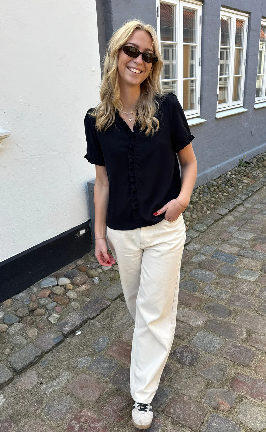 Say INA Copenhagen Top - Catja - Black - Image 10