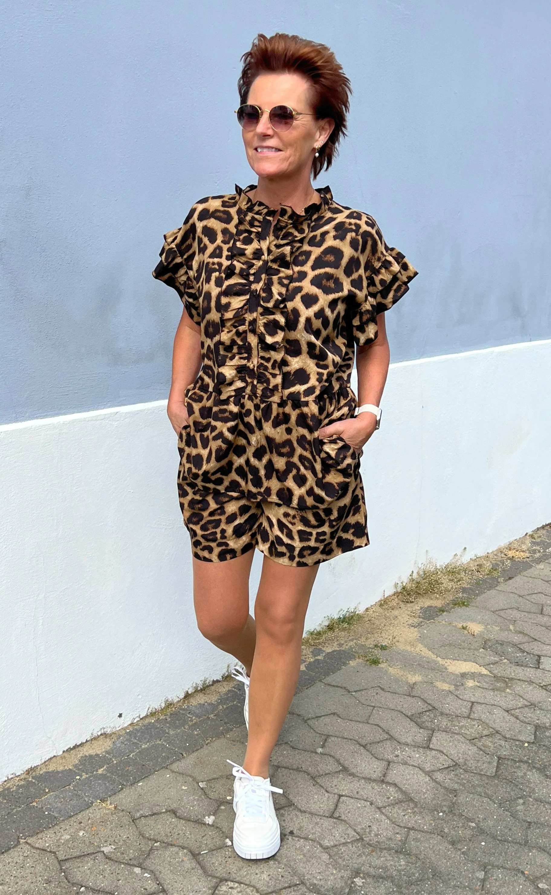 Say INA Copenhagen Top - Freya - Leopard - Image 9
