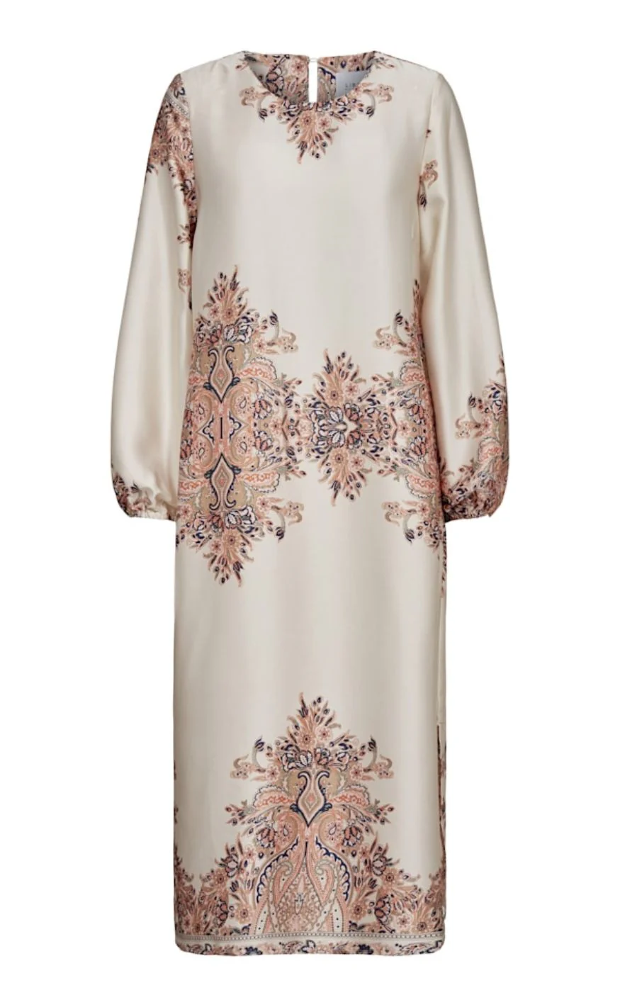 Liberté Kjole - Wennise - Creme Paisley - Image 2