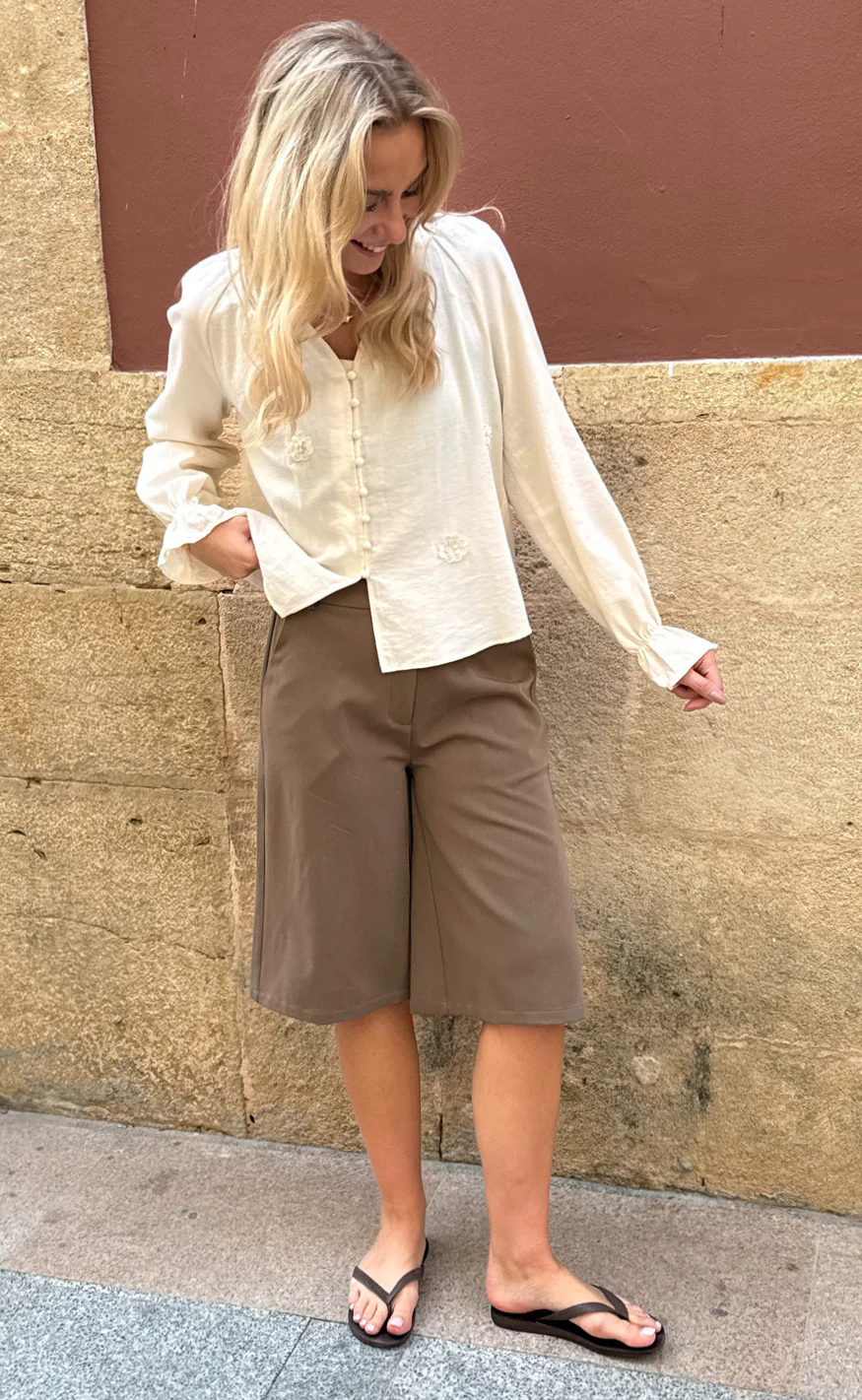 Liberte Shorts - Freddy Long - Nougat Brown - Image 3