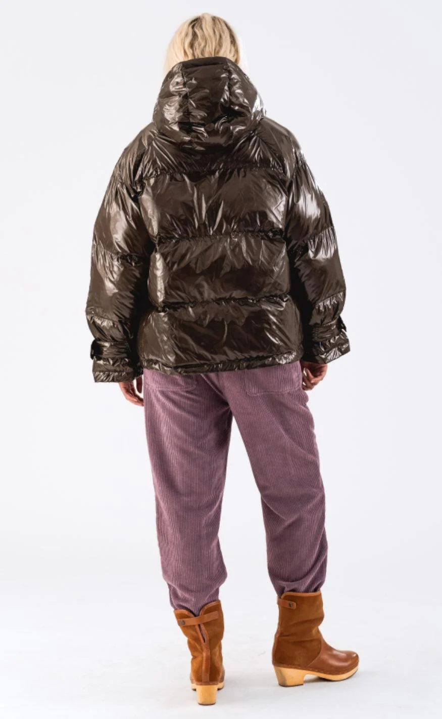 Lollys Laundry Jakke - Shelby - Dark Mokka - Image 7