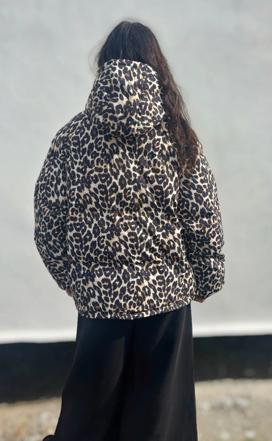 Lollys Laundry Jakke - Shelby - Leopard Print - Image 8