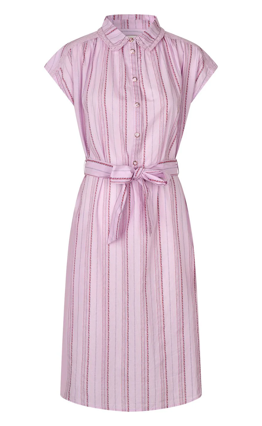Lollys Laundry Kjole - Bey Maxi - Lilac - Image 2
