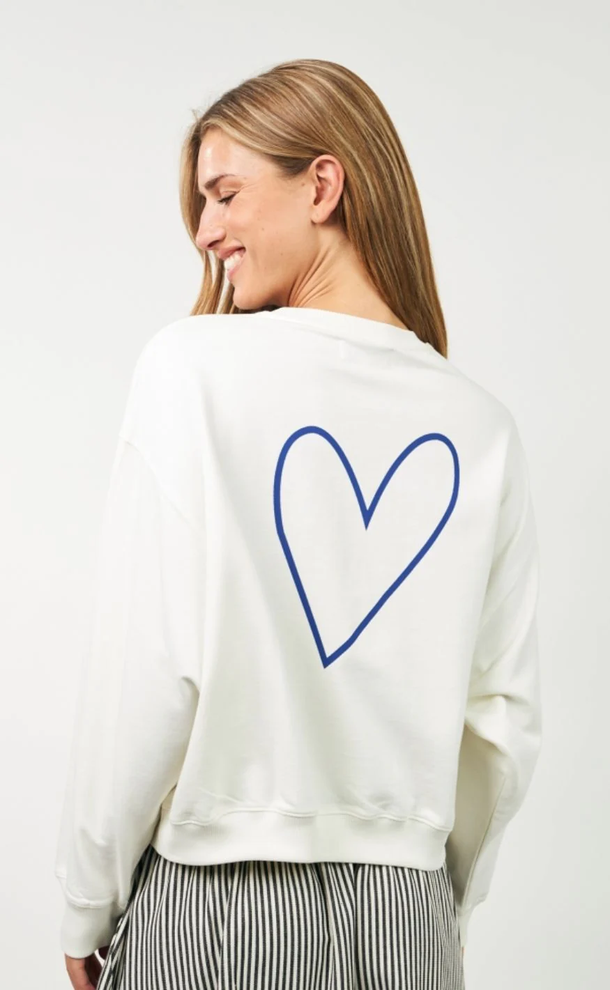Lollys Laundry Sweatshirt - Sydney - Royal Blue - Image 4