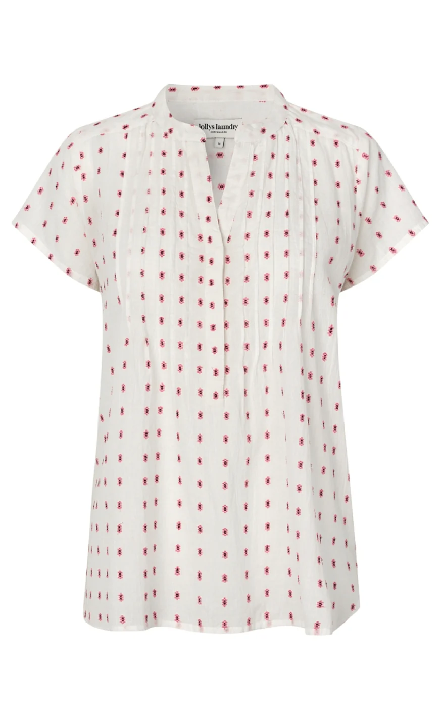 Lollys Laundry Top - HeatherLL - Creme - Image 2
